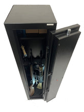 Gun Safe Rifle Cabinet with Quick Access Biometric Lock and Backup Keys