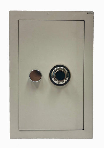 Southeastern Fire and Burglar proof Wall Safe 8” depth Mechanical Dial Combination Lock - Southeastern Safes