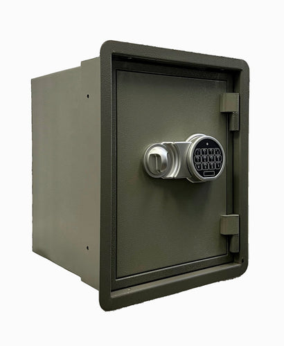 SOUTHEASTERN Safe Co Fireproof Wall Safe Electronic Lock & Backup Keys - Southeastern Safes