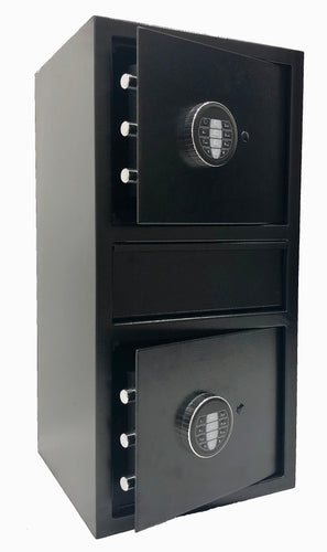 Southeastern F2814EEV Double Door Money Drop Slot Safe For Business Office electronic lock w/back up keys