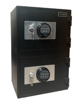 Southeastern Double Deck Fireproof Home Business Safe 1.5 hour 1,800F Mechanical Combination Lock - Southeastern Safes