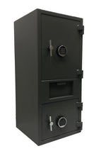 SOUTHEASTERN F4520EE double door drop slot depository safe with quick digital lock and back up key - Southeastern Safes