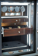 TL - 15 Luxury Jewelry Safe with Biometric Lock 4 watch wider, 4 jewelry drawer - Southeastern Safes
