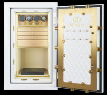 TL - 15 Luxury Jewelry Safe with Biometric Lock 4 watch wider, 4 jewelry drawer - Southeastern Safes