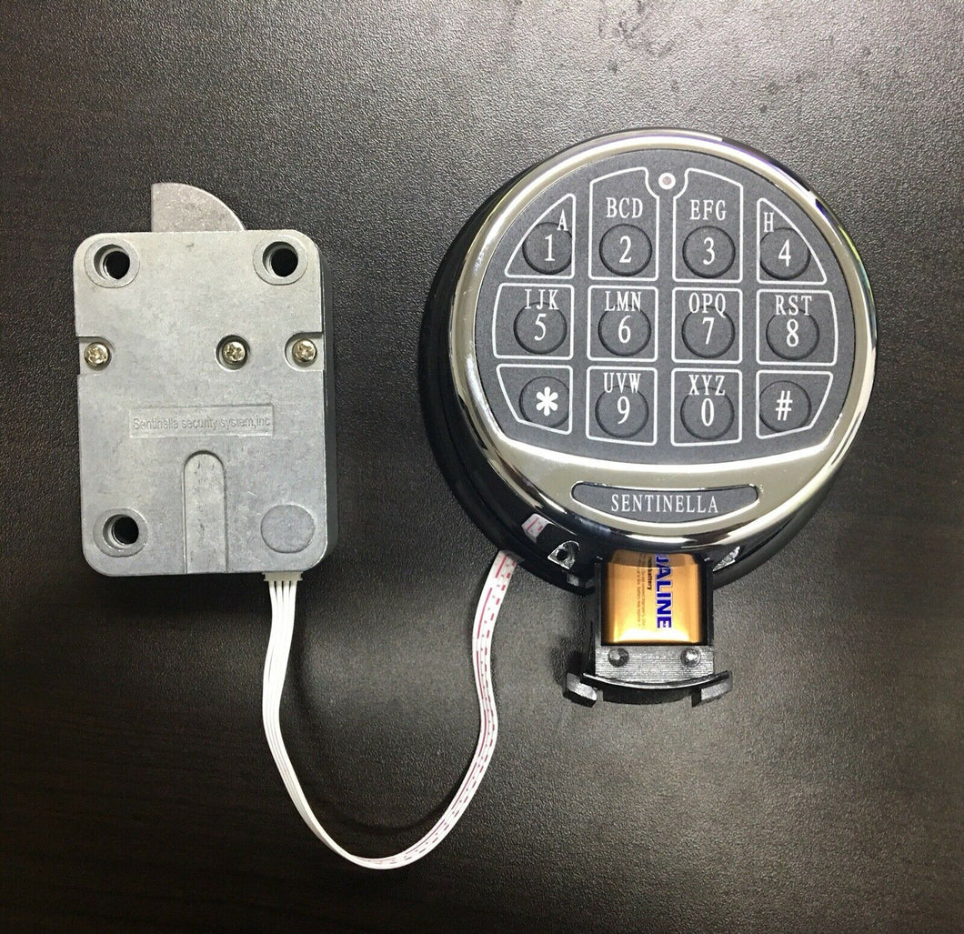 Sentinella Electronic Safe Lock For Gun Safe, Vault, Build Your Own Safe