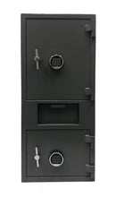 SOUTHEASTERN F4520EE double door drop slot depository safe with quick digital lock and back up key