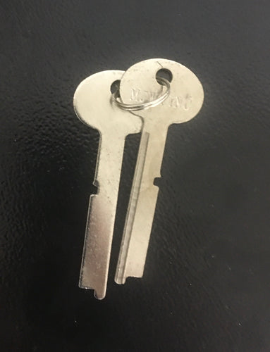 Replacement Keys for Dual Key lock Safe